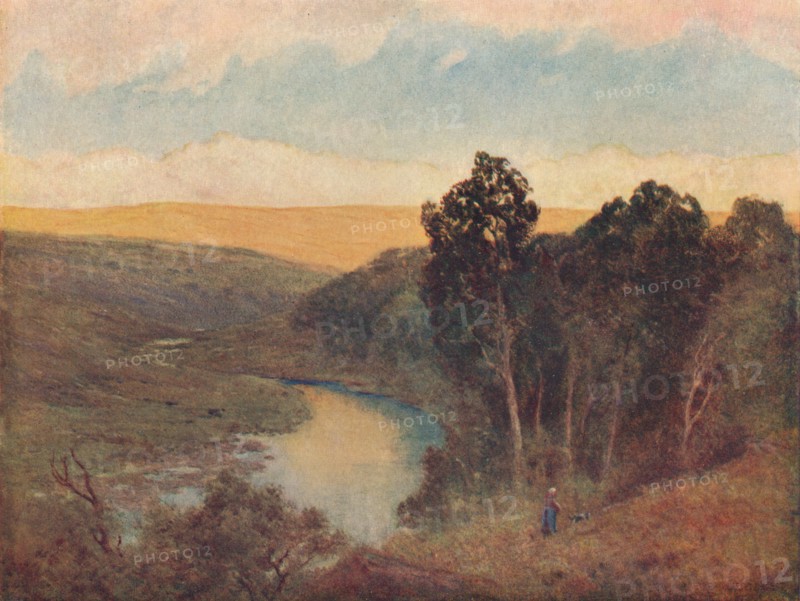 'Afternoon Sunshine on the Galloway Hills', c1893. Artist: William Eyre Walker.