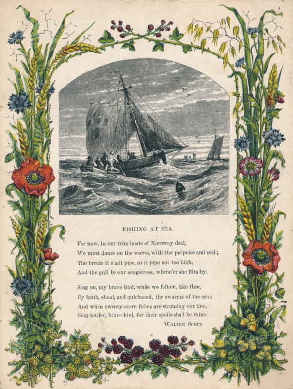 'Fishing at Sea' by Walter Scott, c1900. Artist: Unknown.