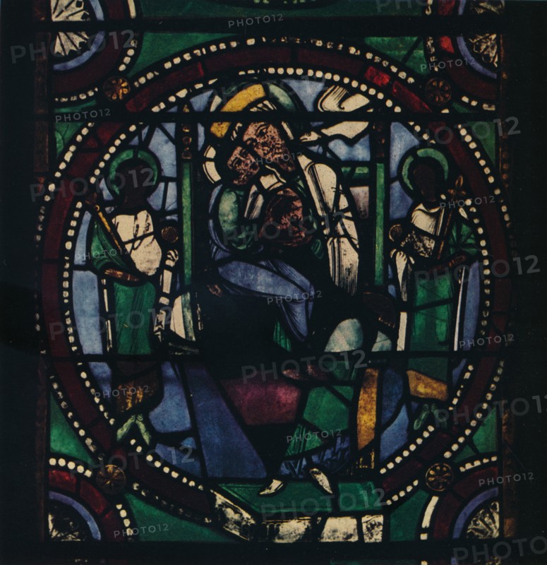 'Medallion from the Church of St. Mary and All Saints', 1925. Artist: Unknown.