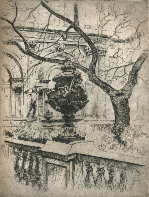 'The Bank of England', 1925. Artist: Nicolai Hammer.