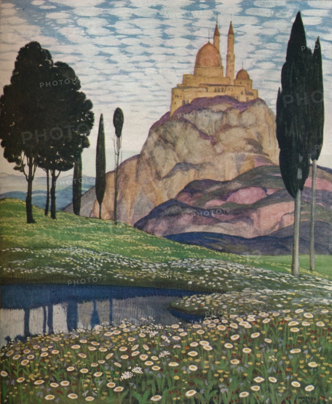 'Qualsburg', c1926. Artist: Herbert Von Reyl-Hanisch.