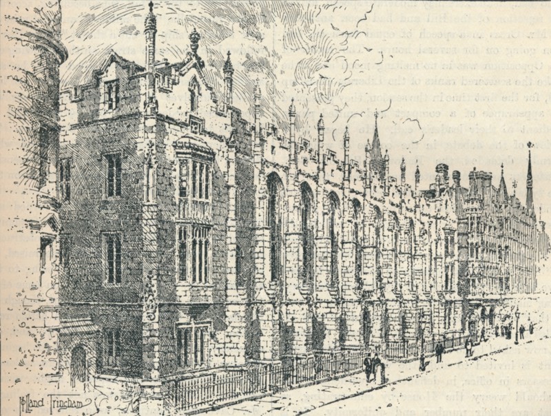 King Edward VI School, Birmingham, 19th century (1906). Artist: Unknown.