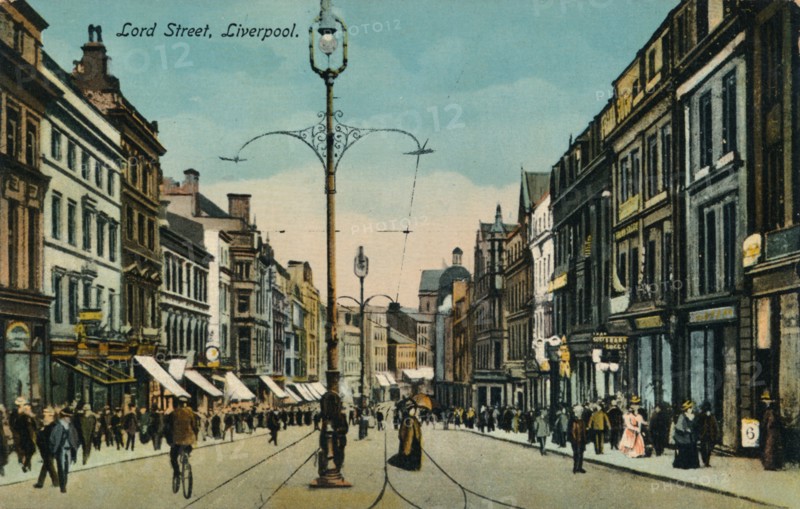 Lord Street, Liverpool, c1910. Artist: Unknown.