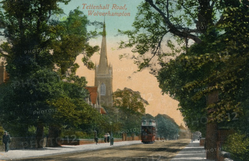 Tettenhall Road, Wolverhampton, c1905. Artist: Unknown.