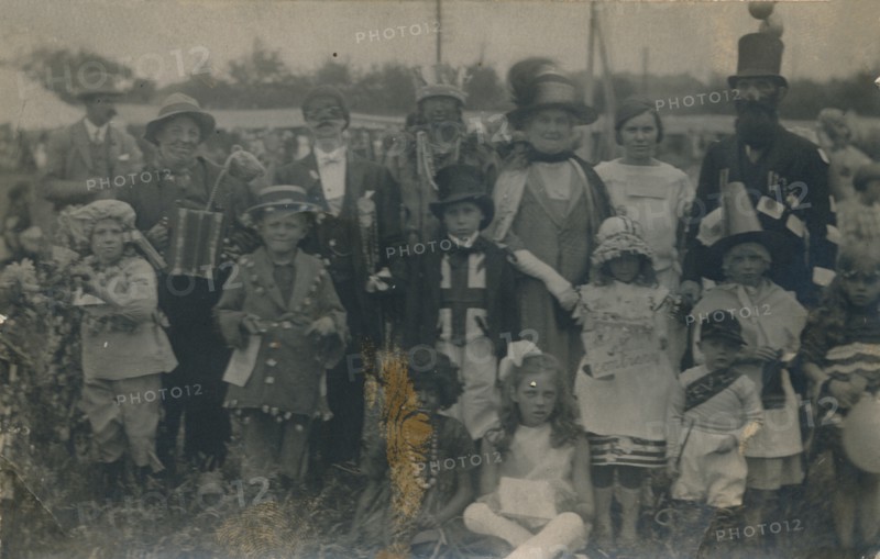 Fancy dress competition, c1900. Artist: Unknown.