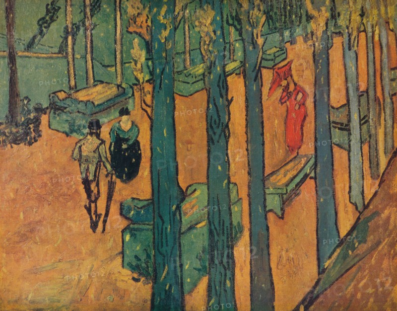 'Le Aliscamps', 1888. Artist: Vincent van Gogh.