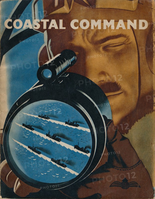 Front cover of Coastal Command, 1943. Artist: Unknown.