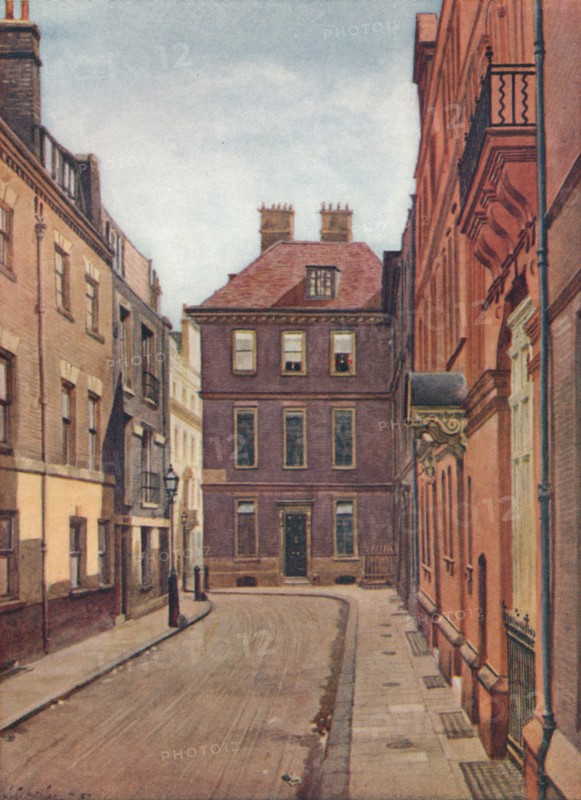 'Judge Jeffrey's House, Delahay Street, Westminster', London, c1880 (1926).  Artist: John Crowther.
