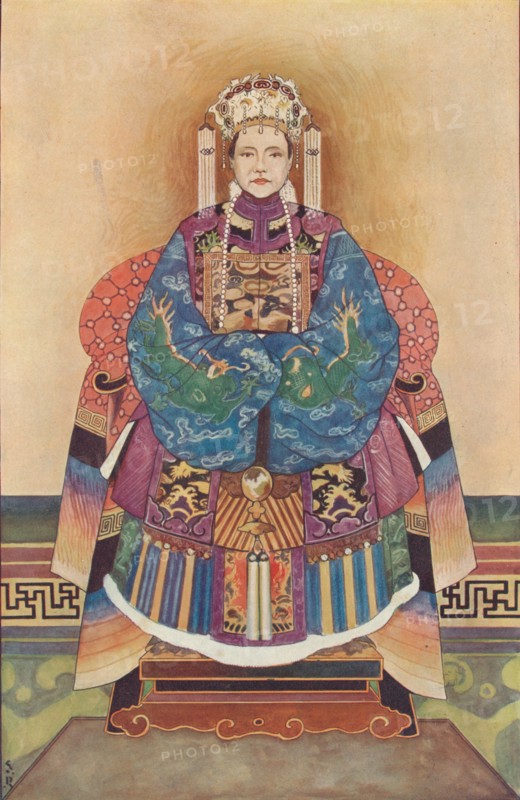 The Dowager Empress of China, 1908. Artist: Unknown.
