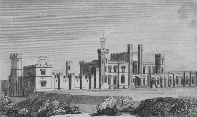 'Castle Freke, the Seat of John Evans Freke, Lord Carbery', c1820. Artist: Unknown.
