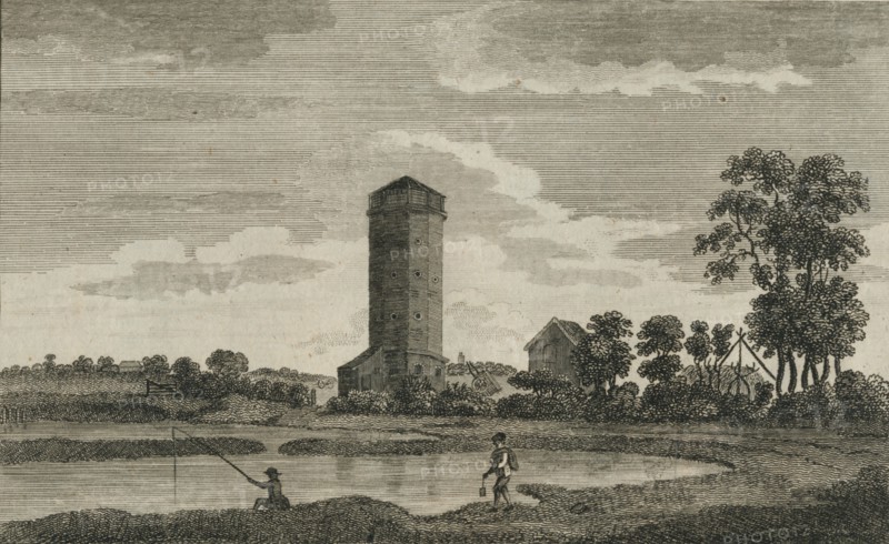 'An Ancient Water Tower, in Hampshire', 1786. Artist: Sparrow.