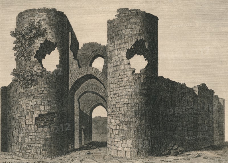 'Ballyloghan Castle', 1792. Artist: J Newton.