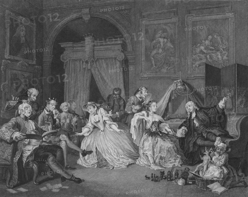 'Marriage A La Mode - Toilette Scene', c19th century. Artist: Armstrong.