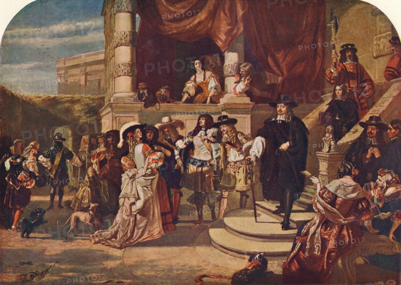 'The Disgrace of Lord Clarendon' 1667 (1905). Artist: Unknown.