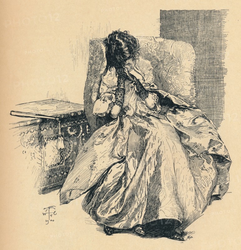 'A Reverie', c1900. Artist: Joseph Walter West.