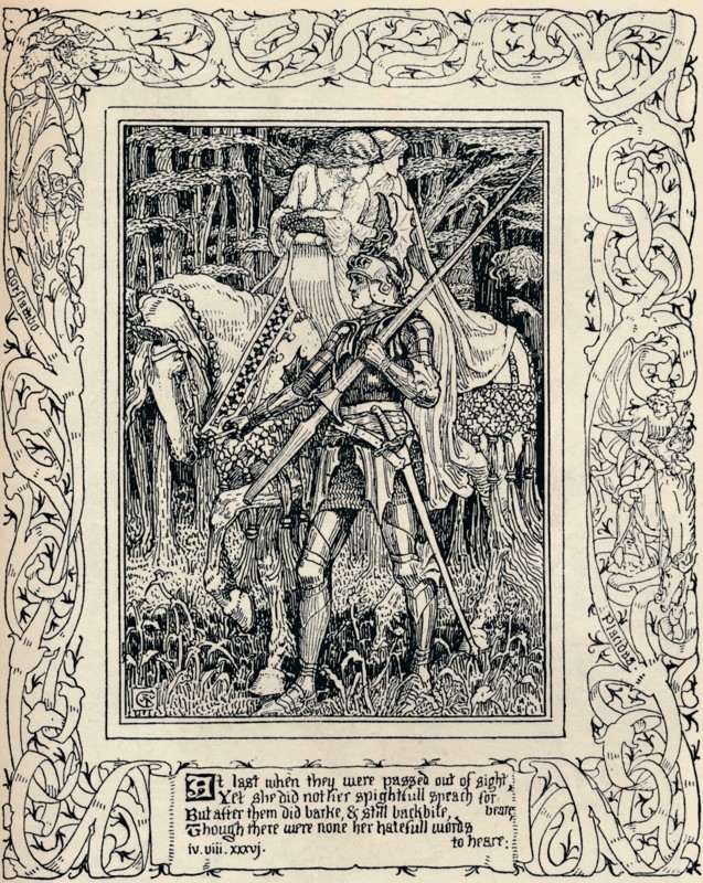 'Faerie Queene', c1900. Artist: Walter Crane.