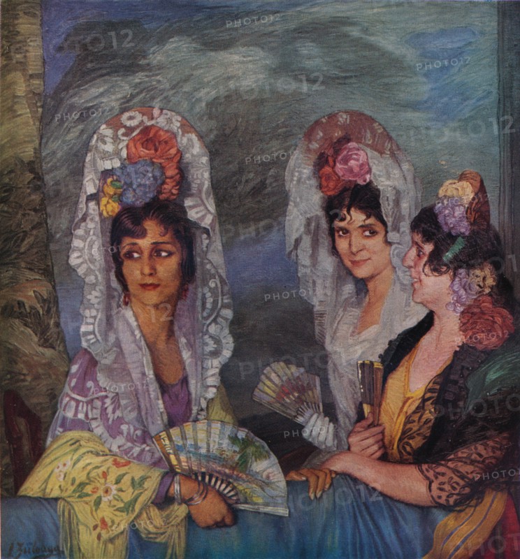 'Le Balcon', c1931. Artist: Ignacio Zuloaga.
