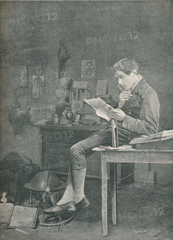 'The Student', c1877. Artist: Adam Diston.