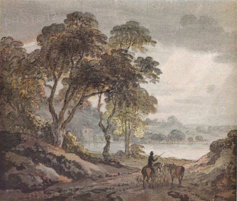 'Landscape', c1780. Artist: Paul Sandby.