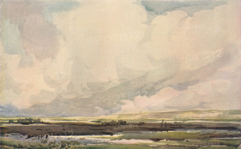 'Near Dunwich, Suffolk', c1910. Artist: Claude Hayes.