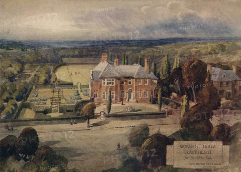 'Morden House, Blackheath, Kent', c1912. Artist: Unknown.