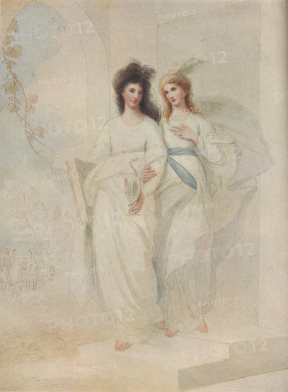 'Fidelia and Speranza', 1784. Artist: Benjamin West.