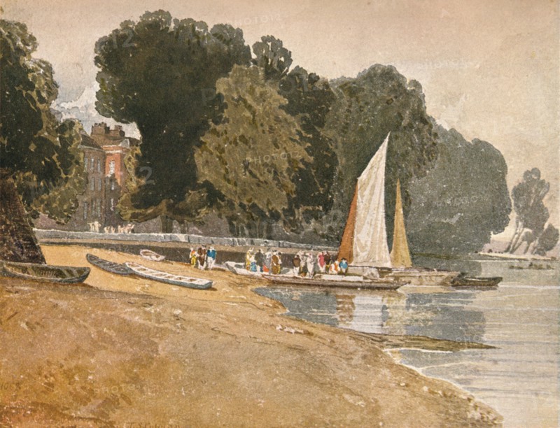 'Twickenham', c1808. Artist: John Sell Cotman.