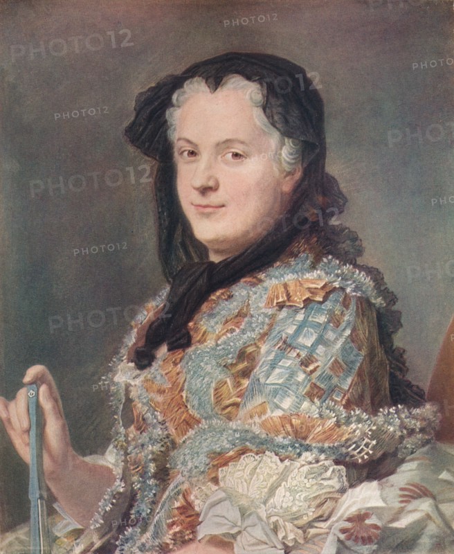 'Marie Leczinska', c1748. Creator: Maurice-Quentin de La Tour.
