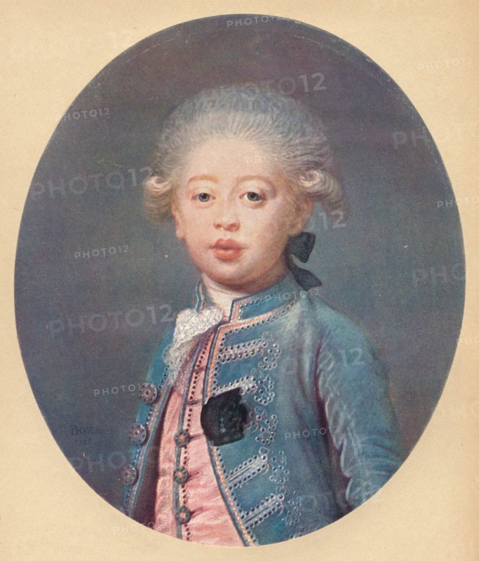 'Louis-Antoine d'Artois Duke of Angouleme', c1785. Artist: Joseph Boze.