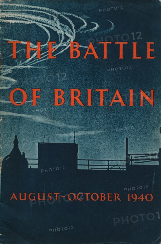 Front page of The Battle of Britain, 1943. Artist: Unknown.