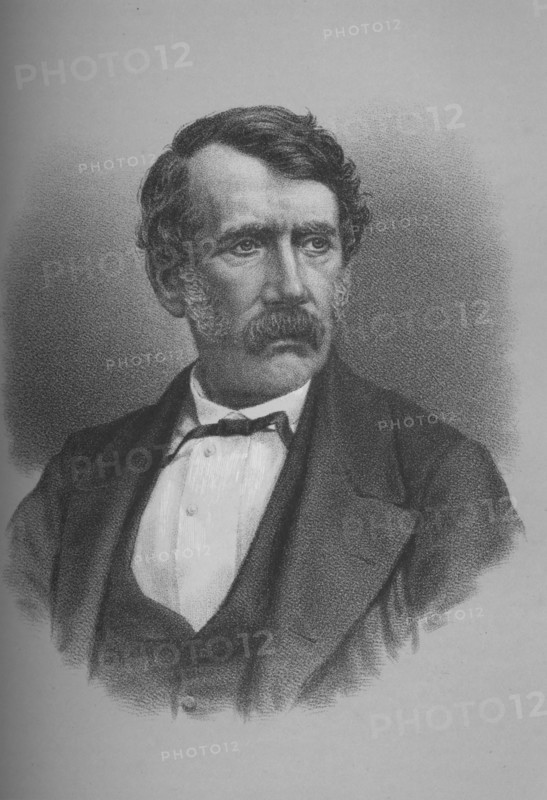 David Livingstone, Scottish missionary and African explorer, 1860s (1883). Artist: Unknown.