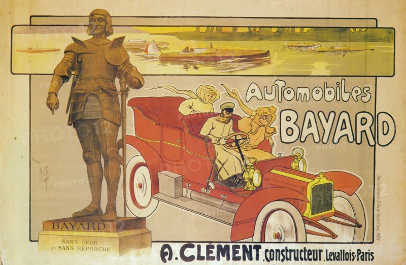 Advertisement for Clement-Bayard cars, c1905. Creator: Unknown.
