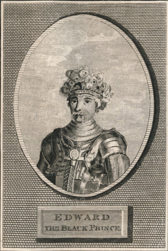 Edward the Black Prince, 1793. Artist: Unknown.