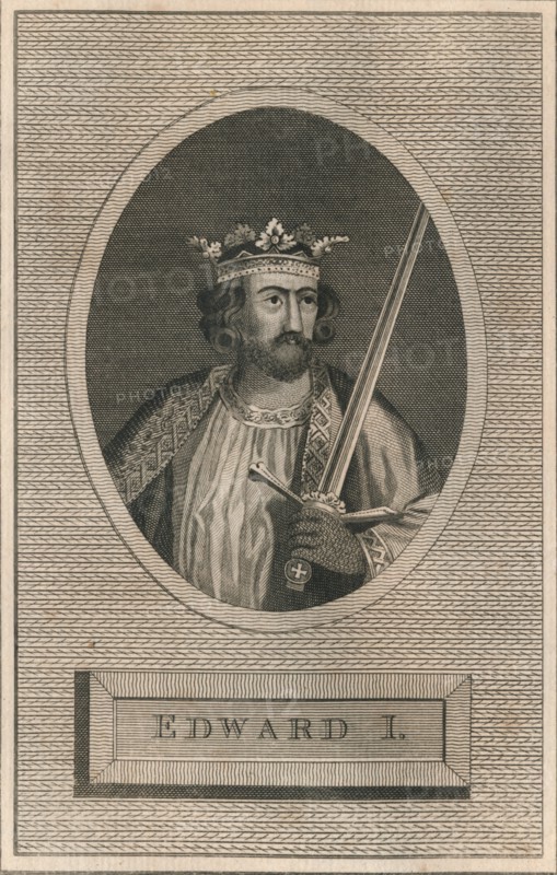 King Edward I, 1793. Artist: Unknown.