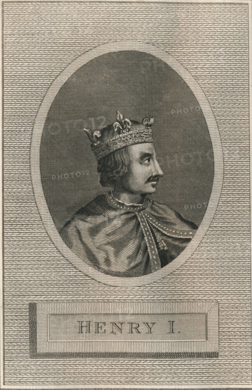 King Henry I, 1793. Artist: Unknown.
