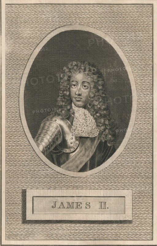 King James II, 1793. Artist: Unknown.