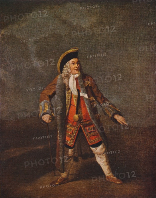'Garrick as Lord Chalkstone', c1740 (1948). Artist: Johan Zoffany.