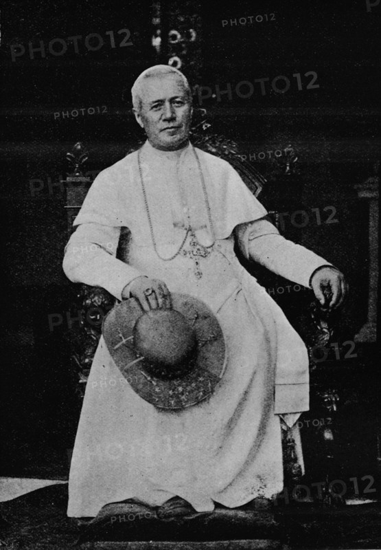 'Pius X', c1903, (1903). Artist: A Dal Mistra.