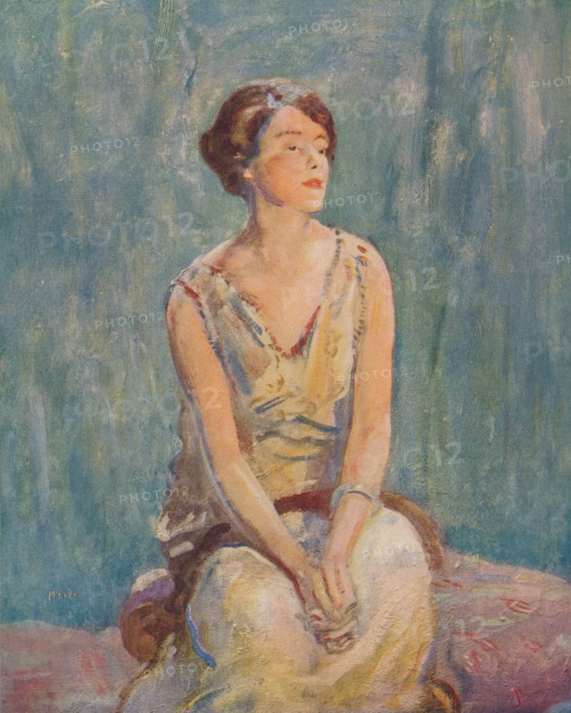 'A Portrait', c1922, (c1932). Artist: Ambrose McEvoy.