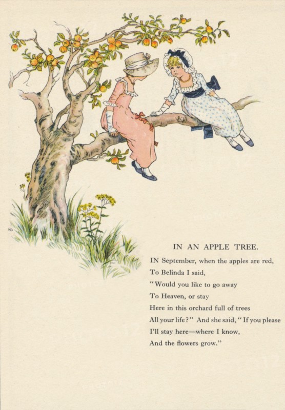 'Kate Greenaway's Marigold Garden', 1885, (1946). Creator: Catherine Greenaway.