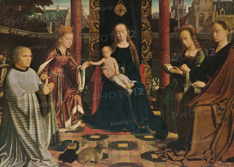'The Virgin and Child with Saints and Donor', 1510, (1909). Artist: Gerard David.