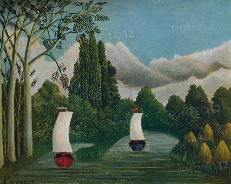 'Banks of the Oise', 1905. Artist: Henri Rousseau.