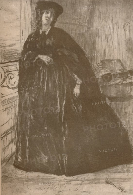 'Finette', 1859, (1904). Artist: James Abbott McNeill Whistler.