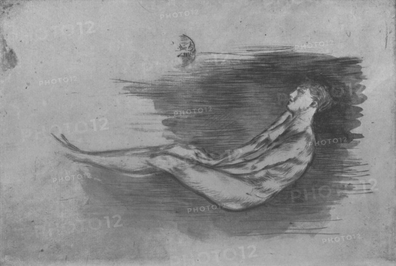 'Tillie, A Model',1873, (1904). Artist: James Abbott McNeill Whistler.