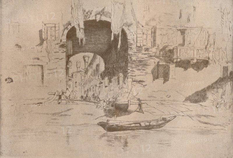 'San Biagio', c1879, (1904). Artist: James Abbott McNeill Whistler.