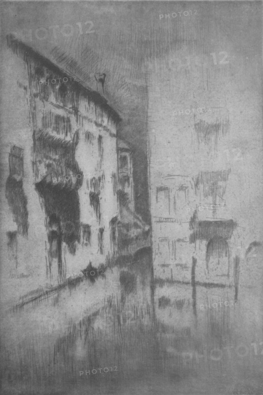 'Nocturne - Palaces', 1878, (1904). Artist: James Abbott McNeill Whistler.
