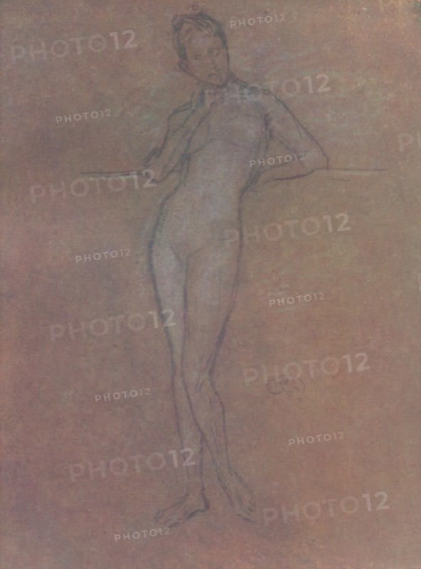 'A Nude Study', c1872, (1904). Artist: James Abbott McNeill Whistler.