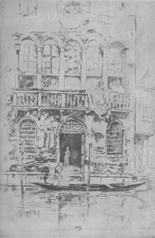 'The Balcony', 1879, (1904). Artist: James Abbott McNeill Whistler.