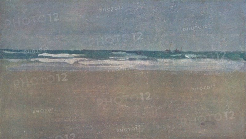 'The Angry Sea', 1884, (1904). Artist: James Abbott McNeill Whistler.