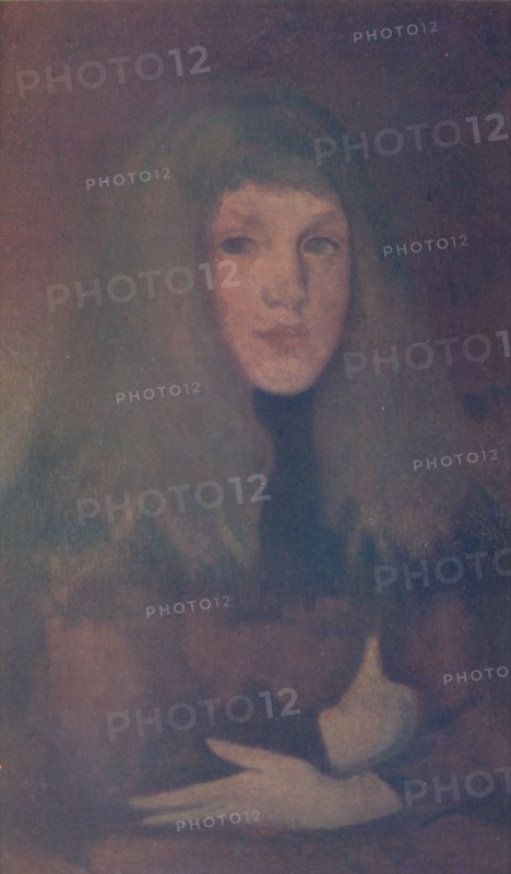 'A study in Rose and Brown', c1884, (1904). Artist: James Abbott McNeill Whistler.